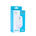 ⁦ماوس كمبيوتر لاسلكي لون ابيض 9 pro⁩ - الصورة ⁦2⁩