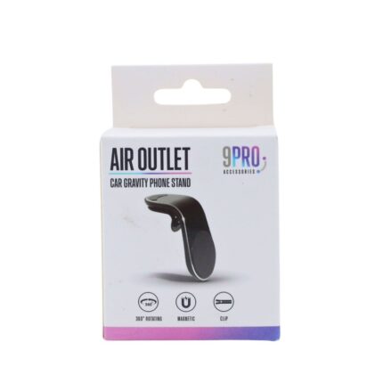 حامل وستاند هاتف مغناطيسي مصمم لتركيب ع فتحة التهوية 9 pro