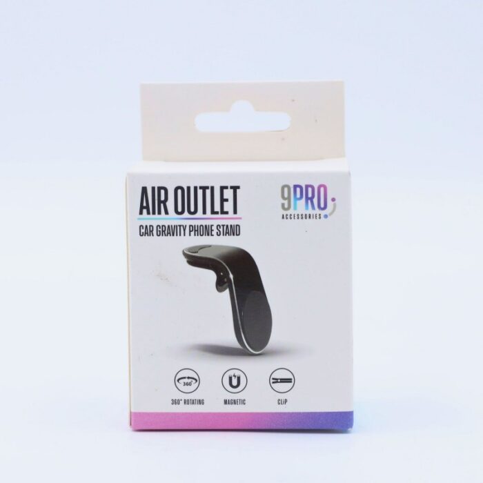 ⁦حامل وستاند هاتف مغناطيسي مصمم لتركيب ع فتحة التهوية 9 pro⁩ - الصورة ⁦2⁩