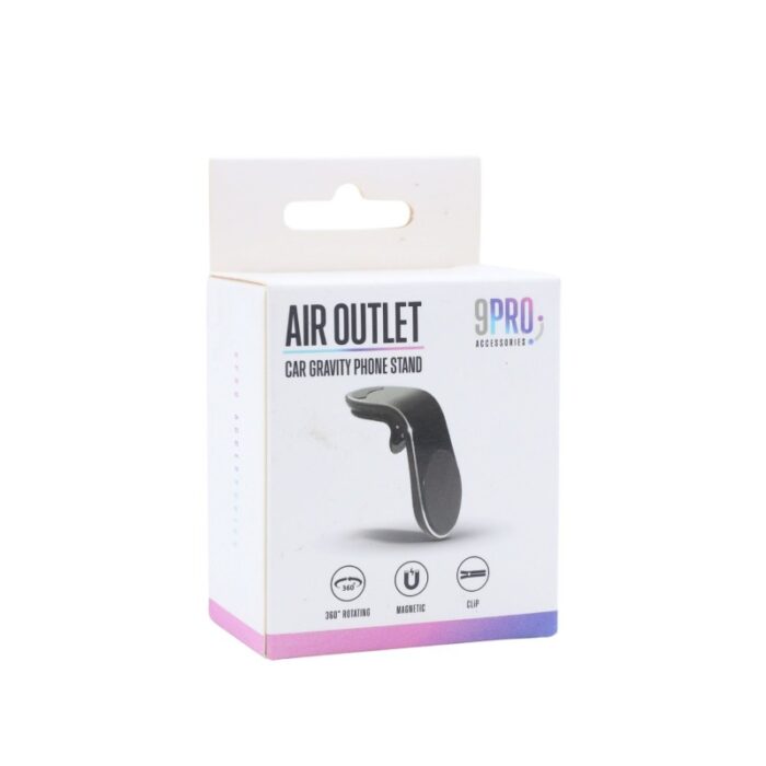 ⁦حامل وستاند هاتف مغناطيسي مصمم لتركيب ع فتحة التهوية 9 pro⁩ - الصورة ⁦3⁩