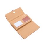 ⁦جزدان GOLDEN SQUARE حجم كبير - لون احمر⁩ - الصورة ⁦3⁩