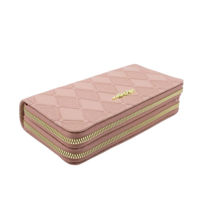 ⁦جزدان ستاتي جلد كبير لون بني⁩ - الصورة ⁦2⁩