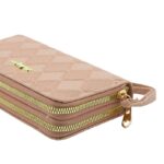 ⁦جزدان ستاتي جلد كبير لون بني⁩ - الصورة ⁦5⁩