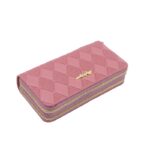 ⁦جزدان ستاتي جلد كبير لون كرميدي⁩ - الصورة ⁦3⁩