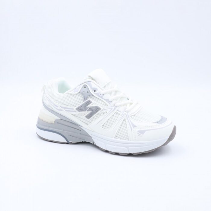 ⁦بوت رياضي ستاتي لون ابيض⁩ - الصورة ⁦2⁩