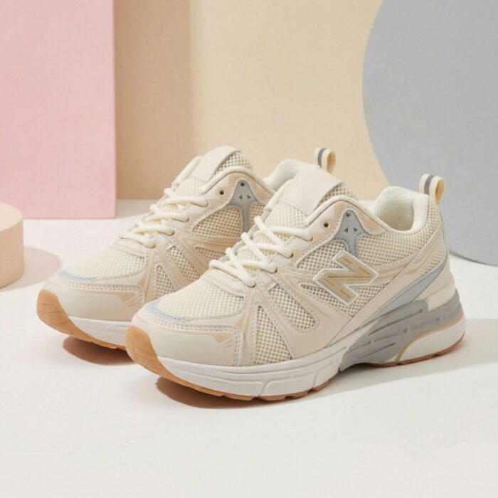 ⁦بوت رياضي ستاتي لون بيج⁩ - الصورة ⁦6⁩