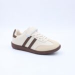 ⁦بوت رياضي بناتي لون بيج وبني⁩ - الصورة ⁦2⁩