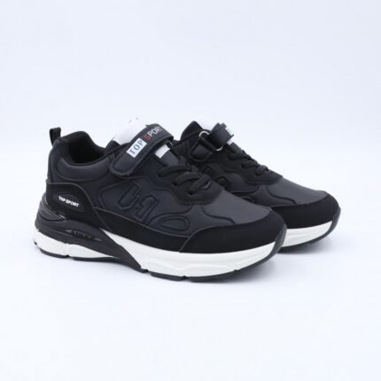 حذاء تصميم رياضي محيير لون اسود