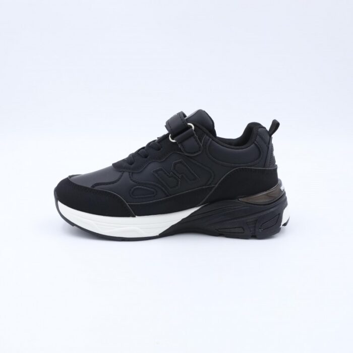 ⁦حذاء تصميم رياضي محيير لون اسود⁩ - الصورة ⁦4⁩