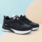 ⁦حذاء تصميم رياضي محيير لون اسود⁩ - الصورة ⁦6⁩