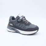 ⁦حذاء تصميم رياضي محيير لون رمادي غامق⁩ - الصورة ⁦2⁩