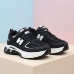 ⁦حذاء تصميم رياضي محيير لون اسود⁩ - الصورة ⁦6⁩