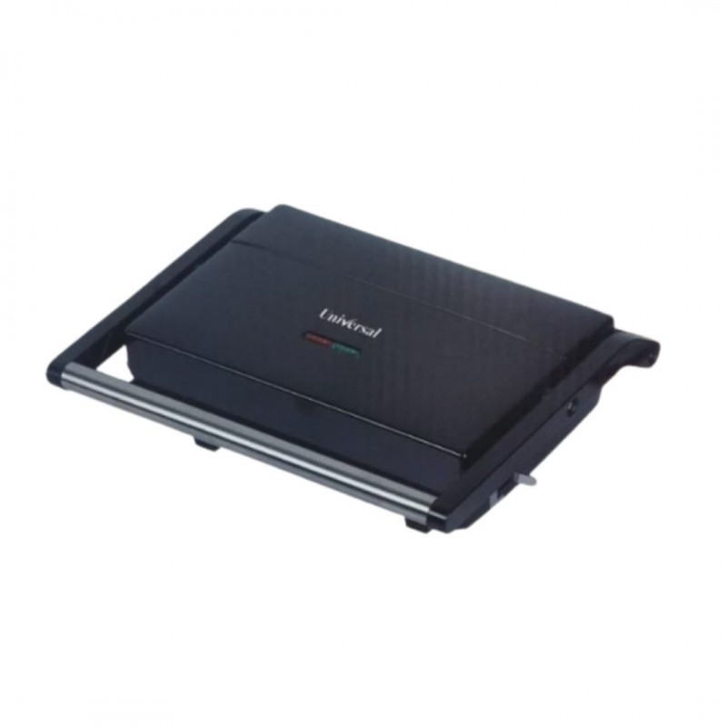 ⁦توستر ساندويش صغير من يونيفيرسال قوة 1300 واط لون أسود⁩ - الصورة ⁦1⁩