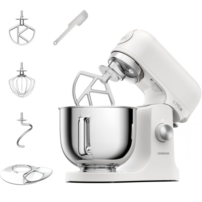 ⁦Kenwood KMX751AWH KMIX Stand Mixer 5 L 1000 Watts – White⁩ - الصورة ⁦7⁩