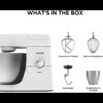 ⁦Kenwood Chef XL KVL4101W Food Processor 6.7 L 1200 Watt-White⁩ - الصورة ⁦5⁩