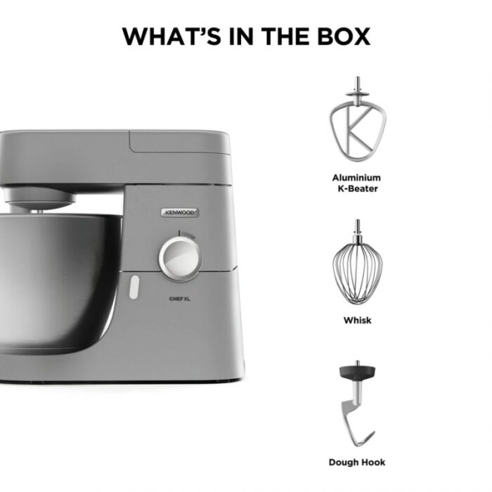 ⁦Kenwood Kitchen Machine 6.7 L 1200 Watts Silver⁩ - الصورة ⁦4⁩