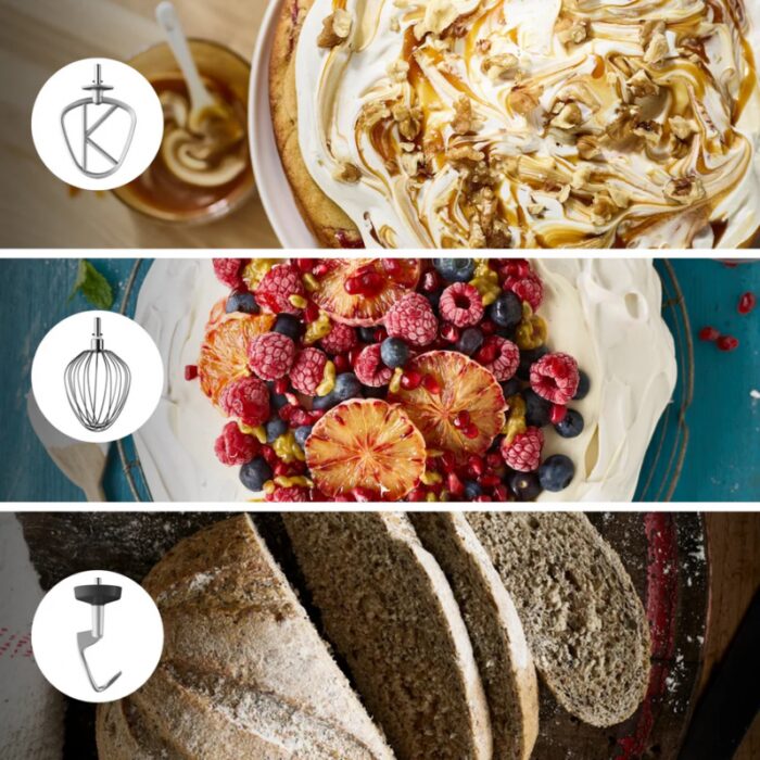 ⁦Kenwood Kitchen Machine 6.7 L 1200 Watts Silver⁩ - الصورة ⁦7⁩