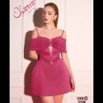 بيبي دول مخمل ستاتي لون زهري