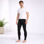 ⁦بنطلون داخلي رجالي لون اسود⁩ - الصورة ⁦2⁩