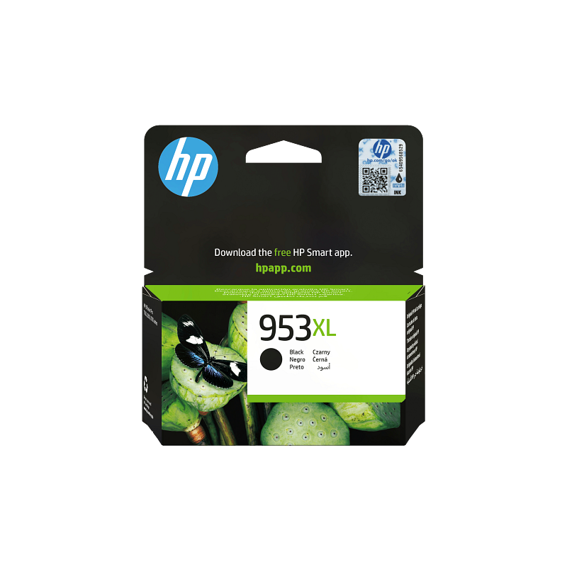 ⁦HP 953XL High Yield Black Original Ink Cartridge⁩ - الصورة ⁦1⁩