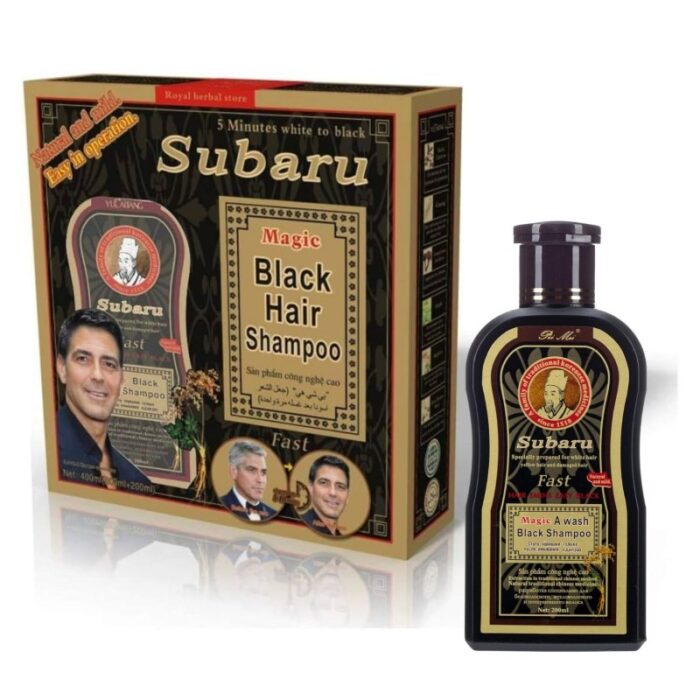 ⁦شامبوصبغة ماجيك بلاك هير 400 مل⁩ - الصورة ⁦2⁩