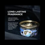 ⁦علبة ريحة فواحة داخل السيارة باداء قوي ومميز تدوم 60 يوم برائحة الثلج⁩ - الصورة ⁦2⁩