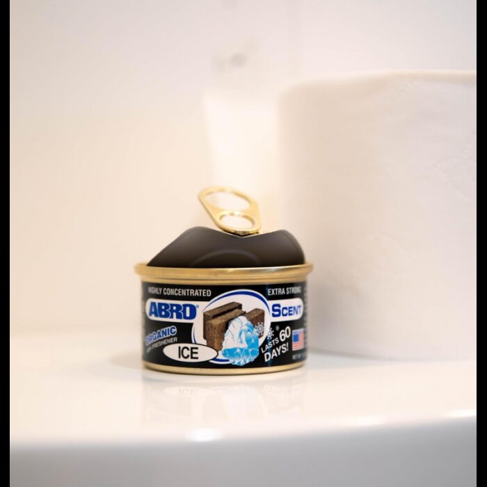 ⁦علبة ريحة فواحة داخل السيارة باداء قوي ومميز تدوم 60 يوم برائحة الثلج⁩ - الصورة ⁦5⁩