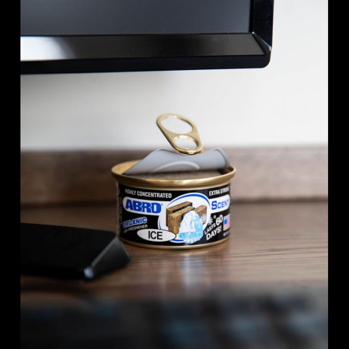 ⁦علبة ريحة فواحة داخل السيارة باداء قوي ومميز تدوم 60 يوم برائحة الثلج⁩ - الصورة ⁦6⁩