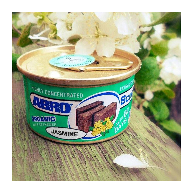 ⁦علبة ريحة فواحة داخل السيارة باداء قوي ومميز تدوم 60 يوم برائحة الياسمين⁩ - الصورة ⁦1⁩