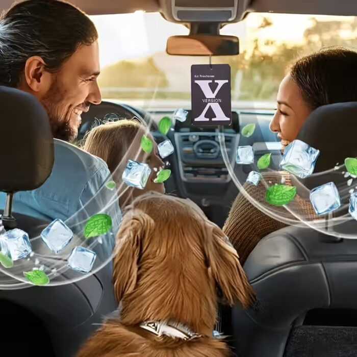 ⁦ورقة ريحة فواحة تعليق داخل السيارة فراولة x⁩ - الصورة ⁦2⁩