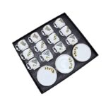 ⁦طقم فناجين زيتون وحطة مكون من 12 فنجان و 12 صحن⁩ - الصورة ⁦3⁩