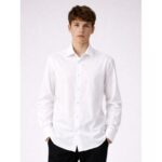 ⁦قميص رسمي رجالي من مانجو MANGO لون ابيض⁩ - الصورة ⁦7⁩