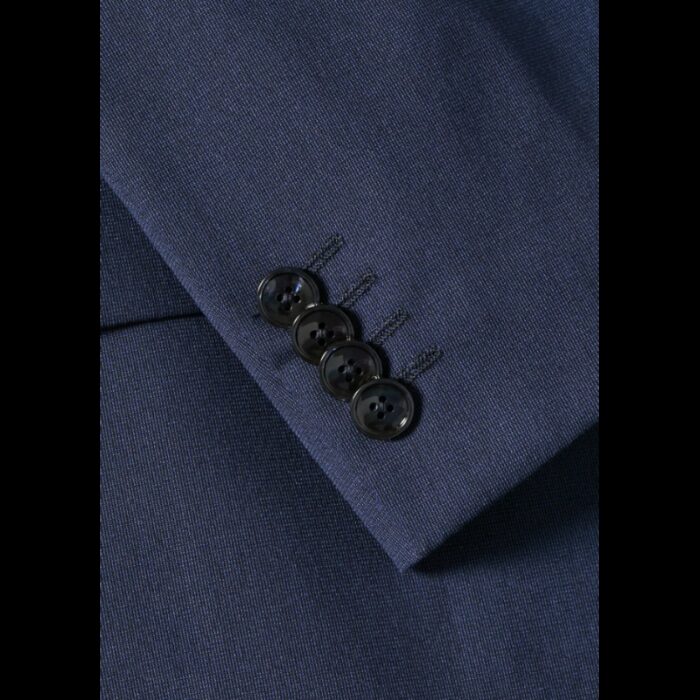 ⁦جاكيت رسمي سليم فيت رجالي من مانجو MANGO لون كحلي⁩ - الصورة ⁦6⁩