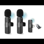 K9 2 in 1 Dual Wireless Microphone Double Mic