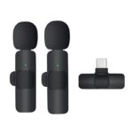 ⁦K9 2 in 1 Dual Wireless Microphone Double Mic⁩ - الصورة ⁦7⁩
