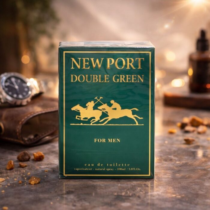 ⁦NEW PORT DOUBLE GREEN EDP For Men 100ML⁩ - الصورة ⁦2⁩