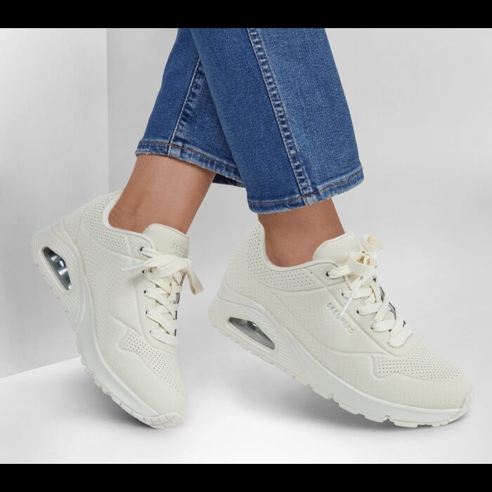 ⁦Skechers Women's Uno - Shiny Scale Shoes⁩ - الصورة ⁦3⁩