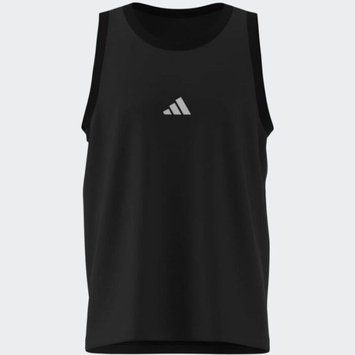 ⁦adidas Men's Essentials Small Logo Tank Top - Black⁩ - الصورة ⁦9⁩