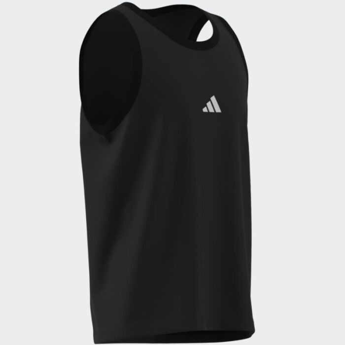 ⁦adidas Men's Essentials Small Logo Tank Top - Black⁩ - الصورة ⁦10⁩