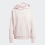 Adidas Womens' ALL SZN French Terry Loose Hoodie - Pink