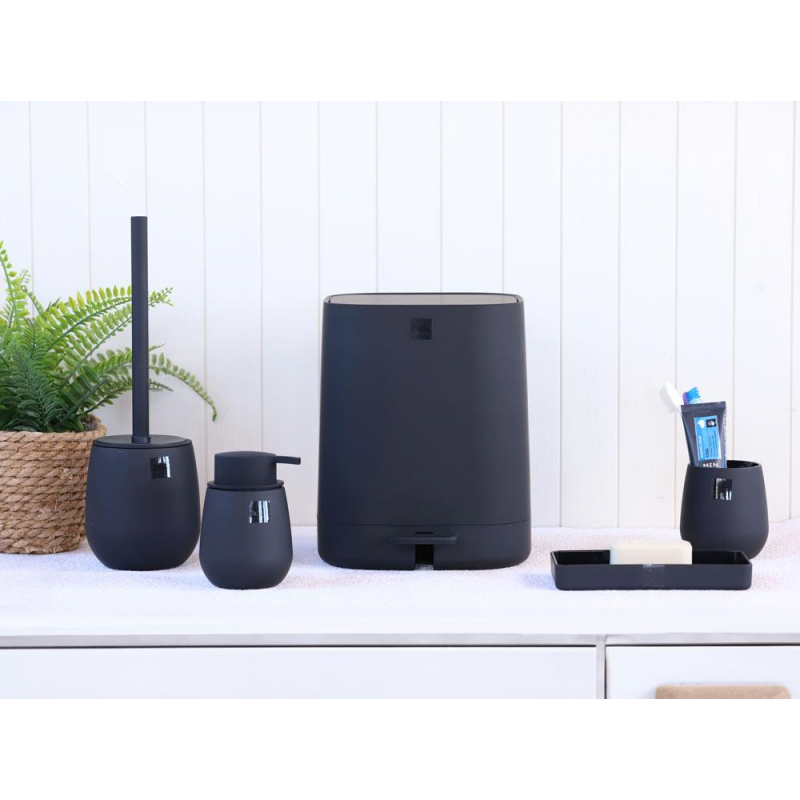 103397931_6970ef459c932 طقم اكسسوارات حمام 5 قطع VIBE BLACK - الصورة 1