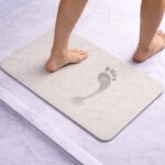 دعسة حمام حجرية فائقة الامتصاص ZIC ZAC LIGHT GREY 39X60 CM