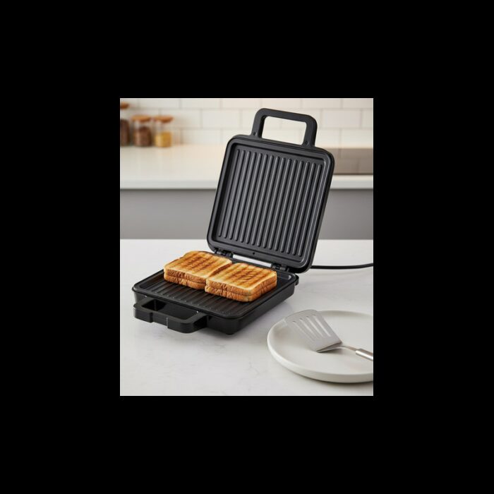 ⁦توستر ساندويش من نورمندي 1200 واط لون اسود⁩ - الصورة ⁦3⁩
