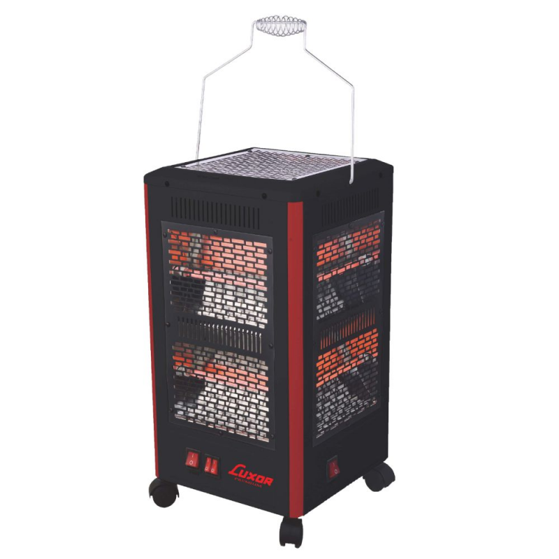 ⁦صوبة كهرباء من لوكسر 5 وجوه قوة 3600 واط لون أحمر⁩ - الصورة ⁦1⁩