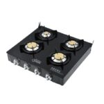 ⁦طباخ غاز 4 عيون من سوبر كوين مع غطاء روس نحاس⁩ - الصورة ⁦4⁩