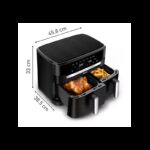 ⁦Tefal Easy Fry Dual XXL EY9428G0 11L Air Fryer - Black⁩ - الصورة ⁦3⁩