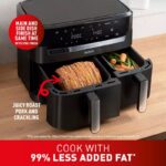 ⁦Tefal Easy Fry Dual XXL EY9428G0 11L Air Fryer - Black⁩ - الصورة ⁦7⁩