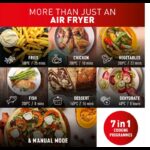 ⁦Tefal Easy Fry Dual XXL EY9428G0 11L Air Fryer - Black⁩ - الصورة ⁦8⁩