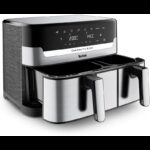 ⁦Tefal Easy Fry Dual Zone Air Fryer & Grill EY905D40 8.3L Stainless Steel⁩ - الصورة ⁦7⁩