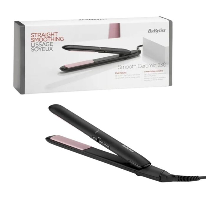 ⁦Babyliss ST241E Hair Straightener Black⁩ - الصورة ⁦2⁩